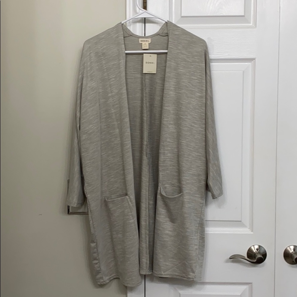 Ribbed cardigan by Donni